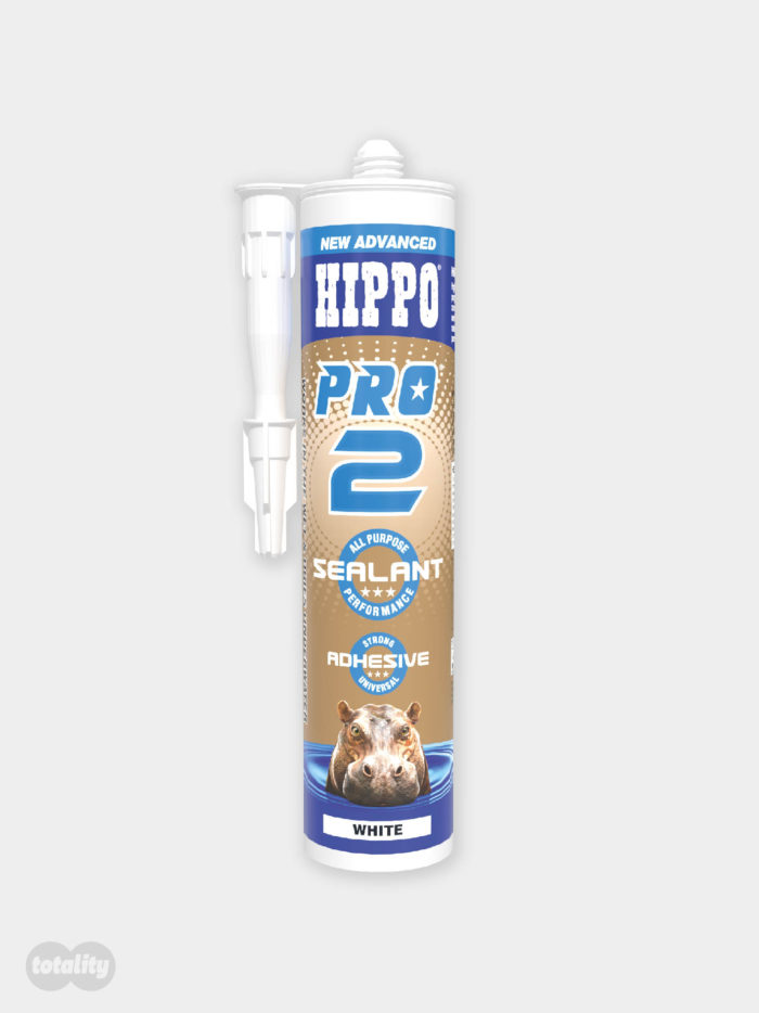 Hippo PRO2 Sealant and Adhesive Cartridge White