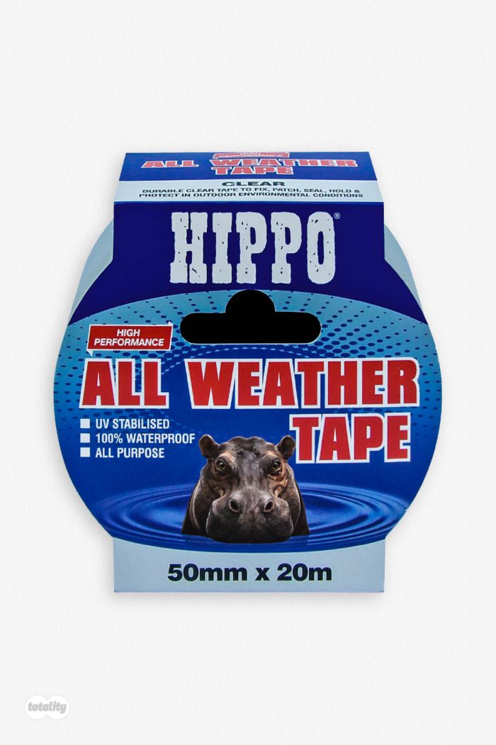 Front of Hippo All Weather Tape 50mm x 20m