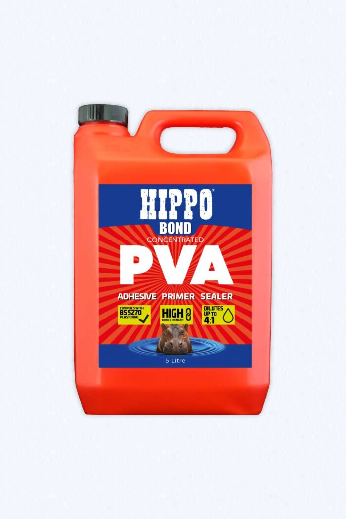 5.0 litre jerry can of Hippo PVA Adhesive