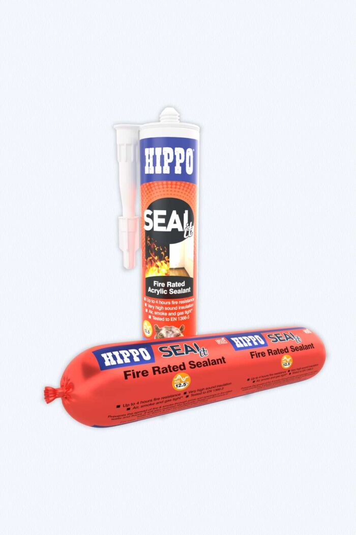 Packs of Hippo Fire Rated Acrylic Sealant
