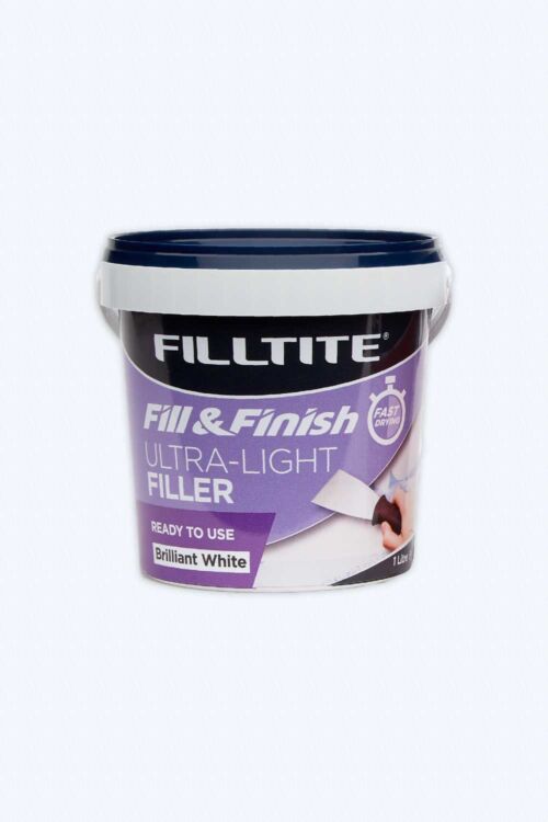 Pack of Filltite Fill & Finish ultra light ready to use filler 1.0 litre