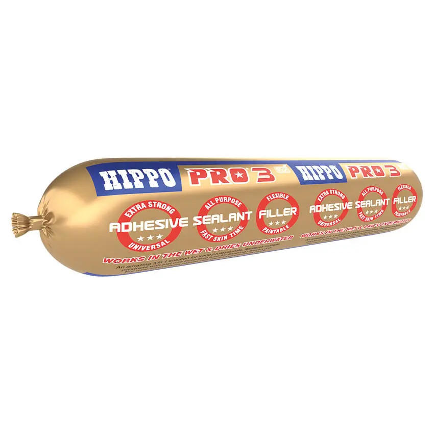 400ml foil of Hippo PRO3 Adhesive, Sealant and Filler